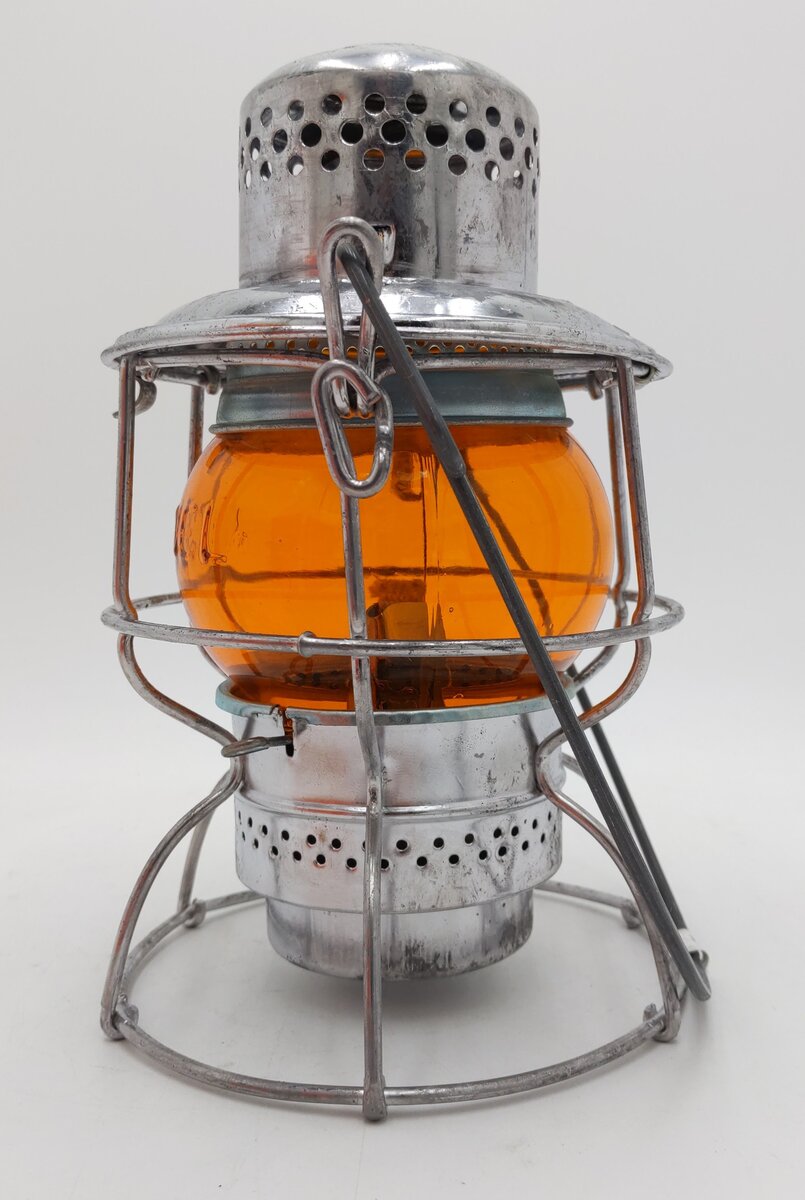 Lionel 59510 LCCA 25th Anniversary Kerosene Lantern - Amber VG/Box