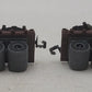 AHM 44551-J N Scale ATSF & Pennsylvania 2 Pcs. Flatcars w/Cable Reels EX/Box