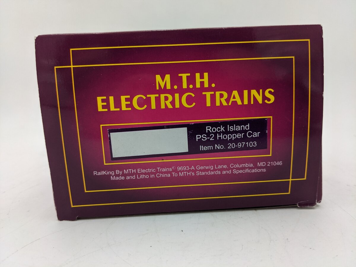 MTH 20-97103 O Rock Island PS-2 Covered Hopper #500700 EX/Box