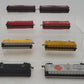 Bachmann, Trix & Atlas N Scale Assorted Boxcars: #47747, #74072, #682014 [8] EX