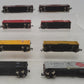 Bachmann, Trix & Atlas N Scale Assorted Boxcars: #47747, #74072, #682014 [8] EX