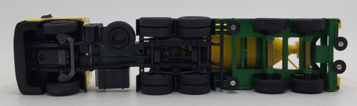 Conrad 6103 1:50 Diecast MAN Beamix Cement Silo Setting Tractor Trailer EX/Box