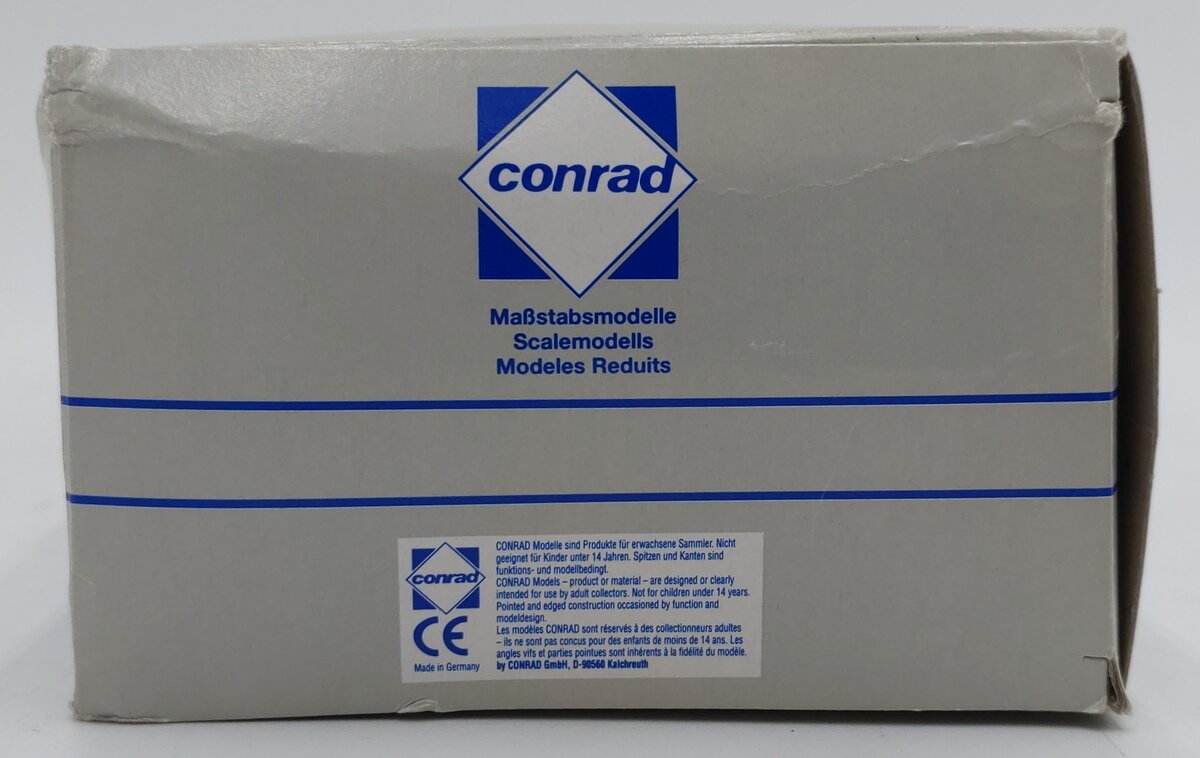 Conrad 6103 1:50 Diecast MAN Beamix Cement Silo Setting Tractor Trailer EX/Box