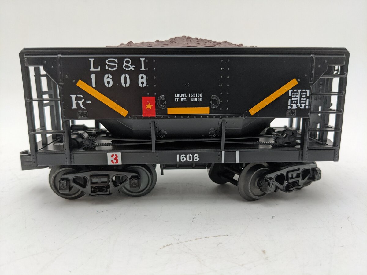 MTH 30-75674 O Gauge Lake Superior & Ishpeming Ore Car W/ Load #1608 EX/Box