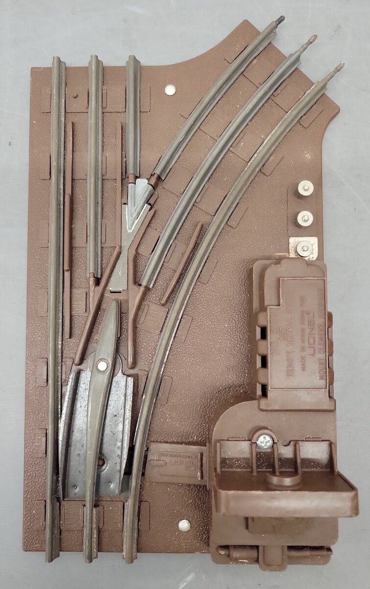 Lionel O Gauge CUSTOM Assorted Right & Left Hand Remote Control Turn Outs (7)