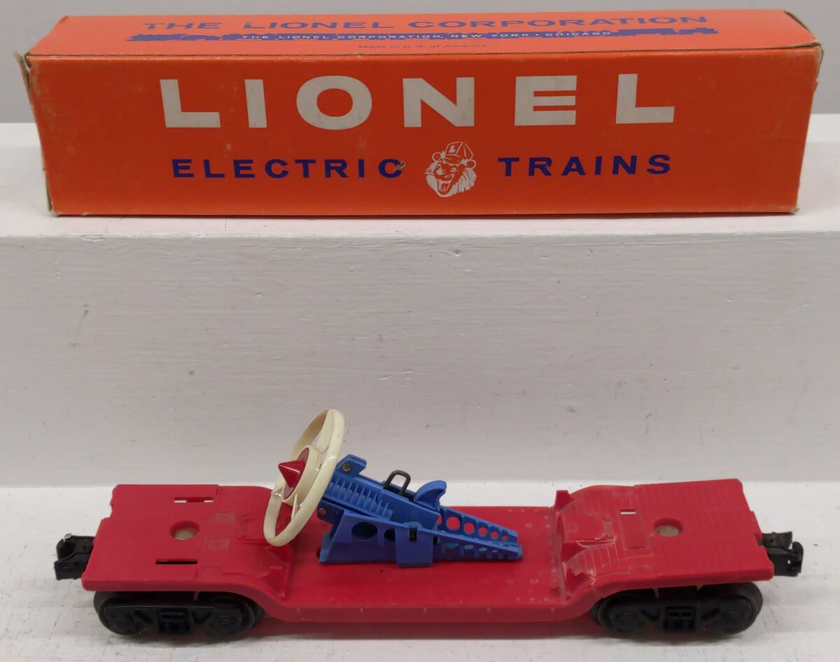 Lionel 3349 Vintage O Turbo Missile Launching Car VG/Box