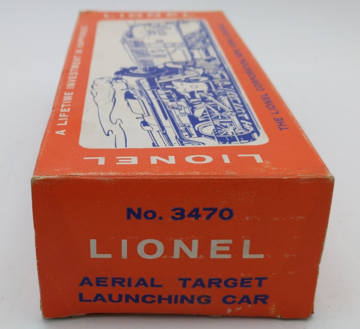 Lionel 3470 Vintage O Operating Balloon Target Launcher Car VG/Box