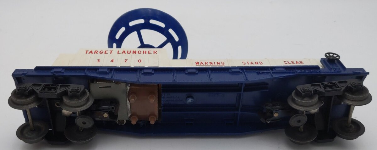 Lionel 3470 Vintage O Operating Balloon Target Launcher Car VG/Box
