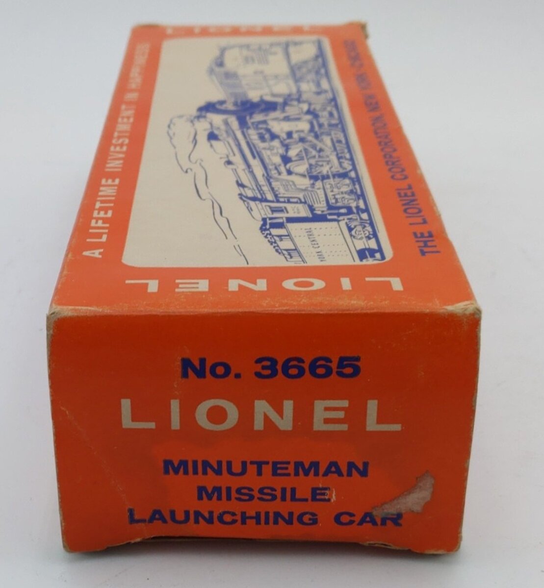 Lionel 3665 Vintage O Gauge US Air Force Minuteman Missile Launching Car VG/Box