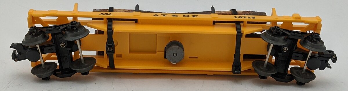 Lionel 6-9303 O Gauge Union Pacific Operating Log Dump Car #16715 VG/Box