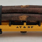 Lionel 6-9303 O Gauge Union Pacific Operating Log Dump Car #16715 VG/Box
