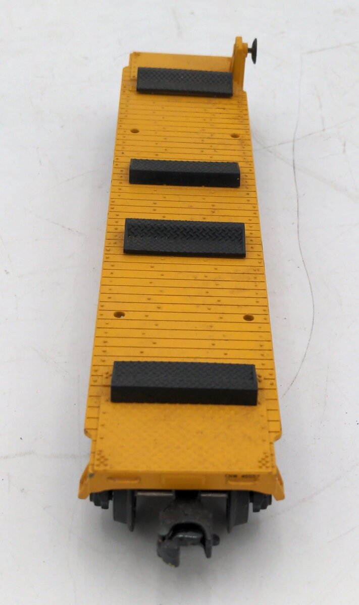 MTH 30-8310 O Gauge Reading Diecast Flatcar #46557 VG