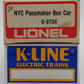 K-Line, Lionel, MTSI O Freight: 6-12819, K649114, 6-9754, 72249-Custom [4] EX/Box