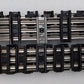 K-Line K-0332 O 10" Tubular Straight Track Section (Pack of 10) EX