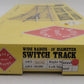 Aristo-Craft 20370 G Scale Stainless Steel Right Hand Manual Switch Turnout EX/Box