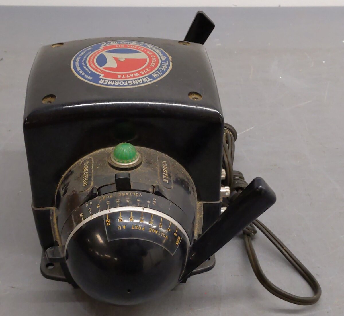 Lionel ZW Vintage O Trainmaster 275 Watt Transformer with Whistle VG/Box