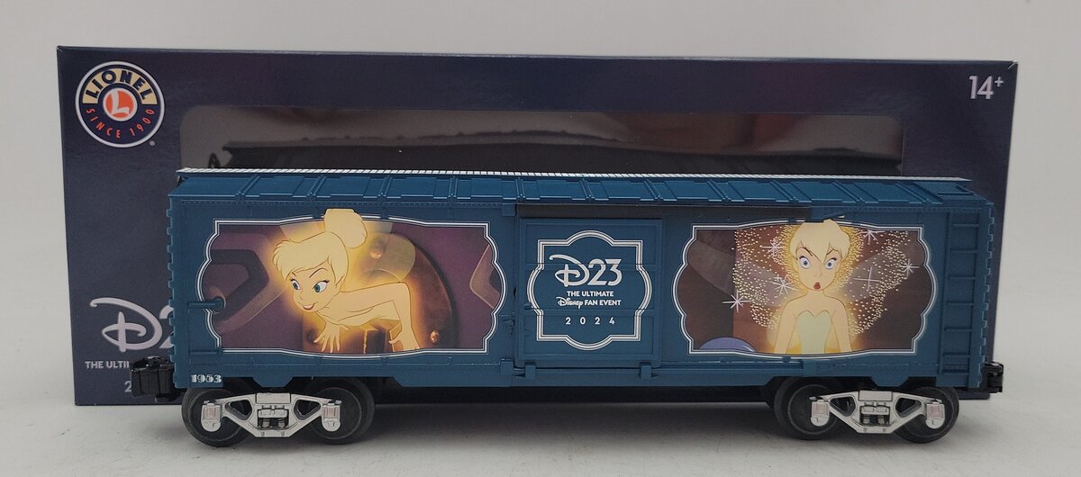 Lionel 2401562 O Disney's D23 Tinkerbell Boxcar LN/Box