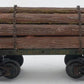 MTH 20-90669E O Hillcrest Lumber Co Skeleton Flat Car w/Load #28 (Custom)/Box