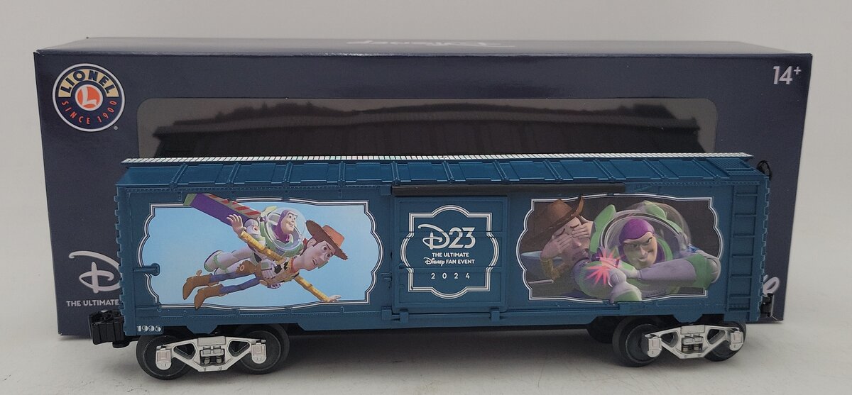 Lionel 2401563 O Disney's D23 Toy Story Boxcar LN/Box