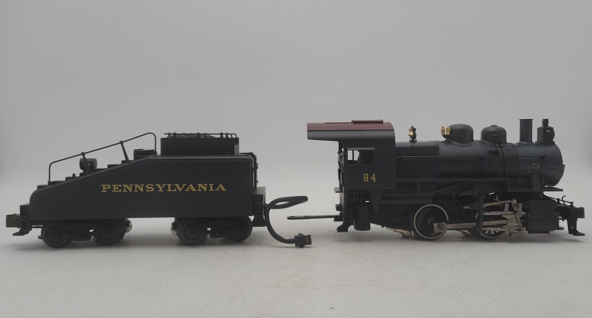K-Line K3180-0094W O Gauge Pennsylvania RR A5 Steam Locomotive & Tender #94 LN/Box