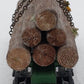 MTH 20-90669C O Hillcrest Lumber Co Skeleton Flat Car w/Load #20 EX/Box