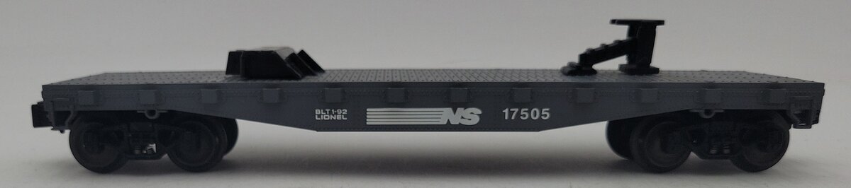Lionel 6-17505 O Norfolk Southern Flatcar with Triple Crown Trailer EX/Box