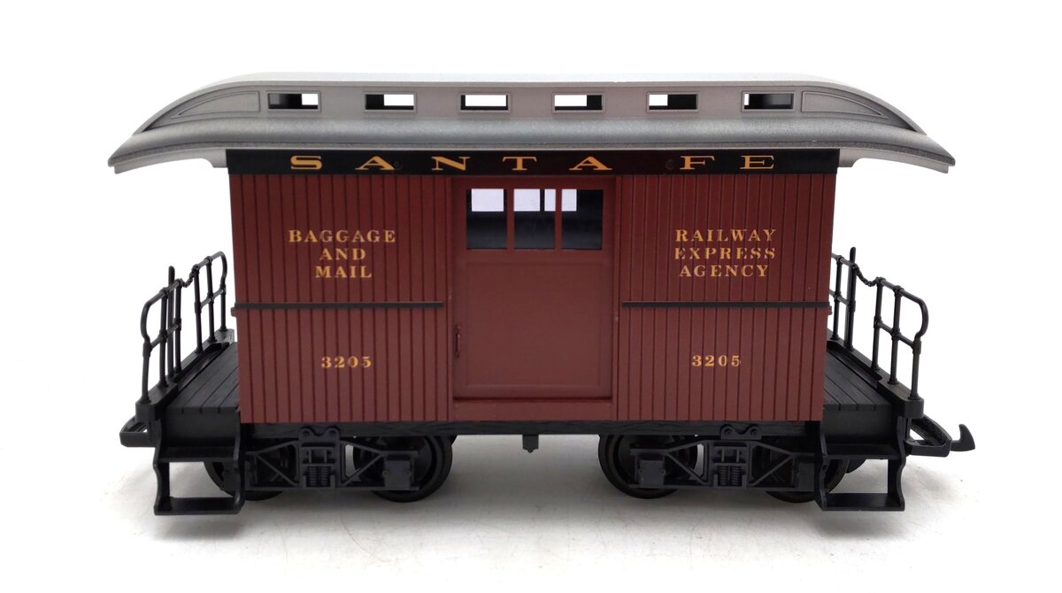 LGB 32050 G Scale Santa Fe Baggage Car LN