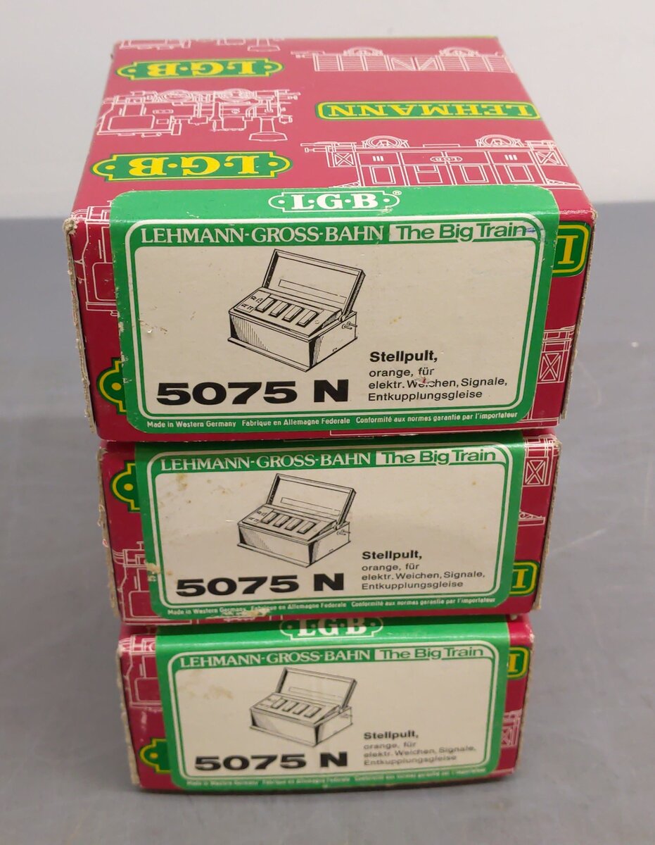 LGB 5075 G Scale Switch Controller Box [3] EX/Box