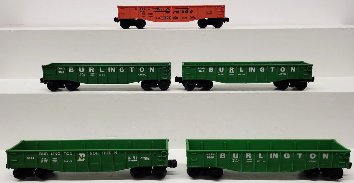 Lionel O Gauge Gondola Freight Cars [5]