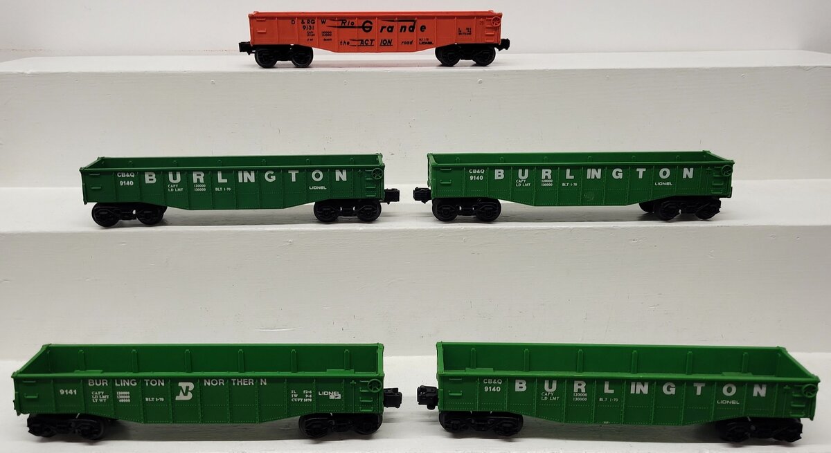 Lionel O Gauge Gondola Freight Cars [5]