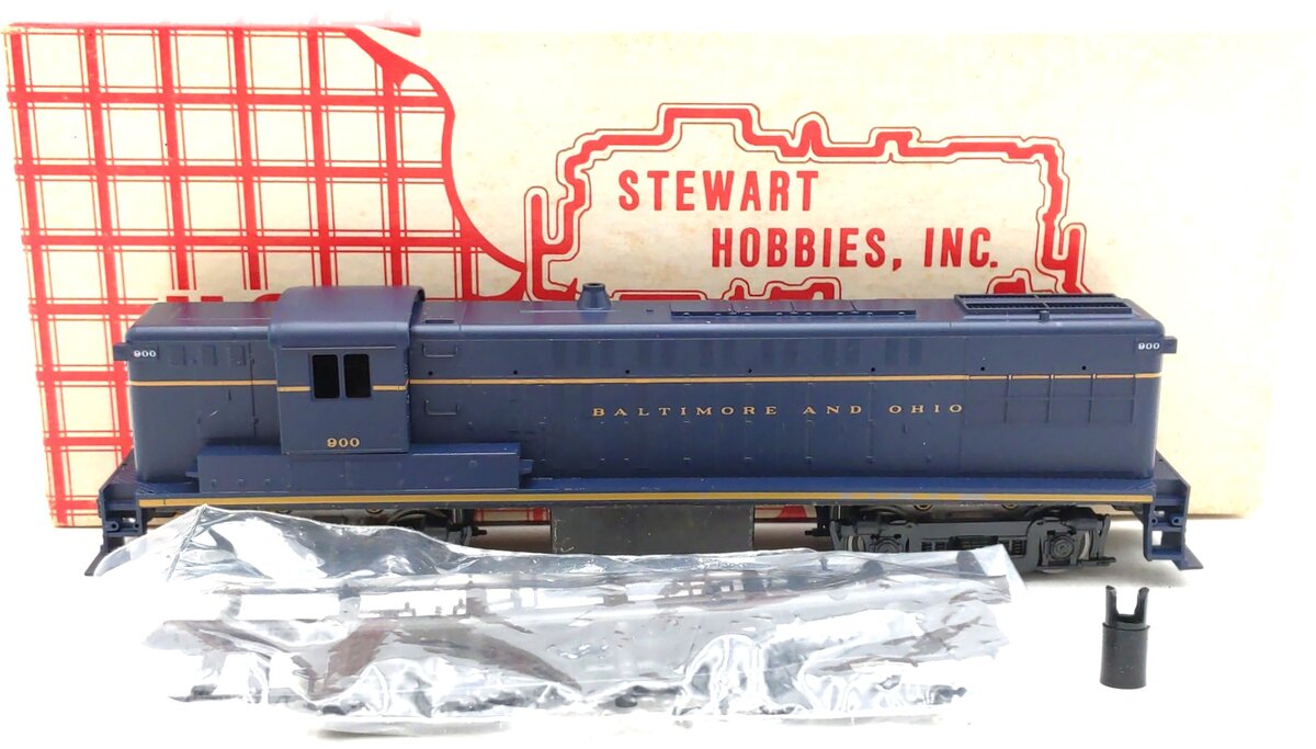 Stewart 4100 HO Baltimore &Ohio Bladwin AS-16 Diesel Locomotive Kit #900 VG/Box