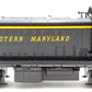 Atlas 4306 HO Scale Western Maryland RS-3 Diesel Locomotive #189 EX/Box