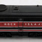 K-Line O Rock Island Alco A Unpowered Diesel Loco w/Horn #136 VG