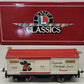 Lionel 6-13601 Standard Gauge 1989 Seasons Greetings Christmas Car EX/Box