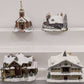 Hawthorne Village Assorted Ceramic Decorative Christmas & Winter Buildings [4] EX