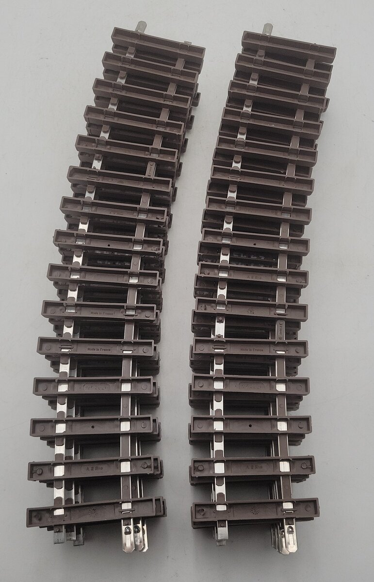 A2 Line By Revalda G Scale Curved Track Sections (10) EX