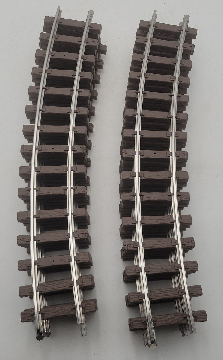 A2 Line By Revalda G Scale Curved Track Sections (10) EX