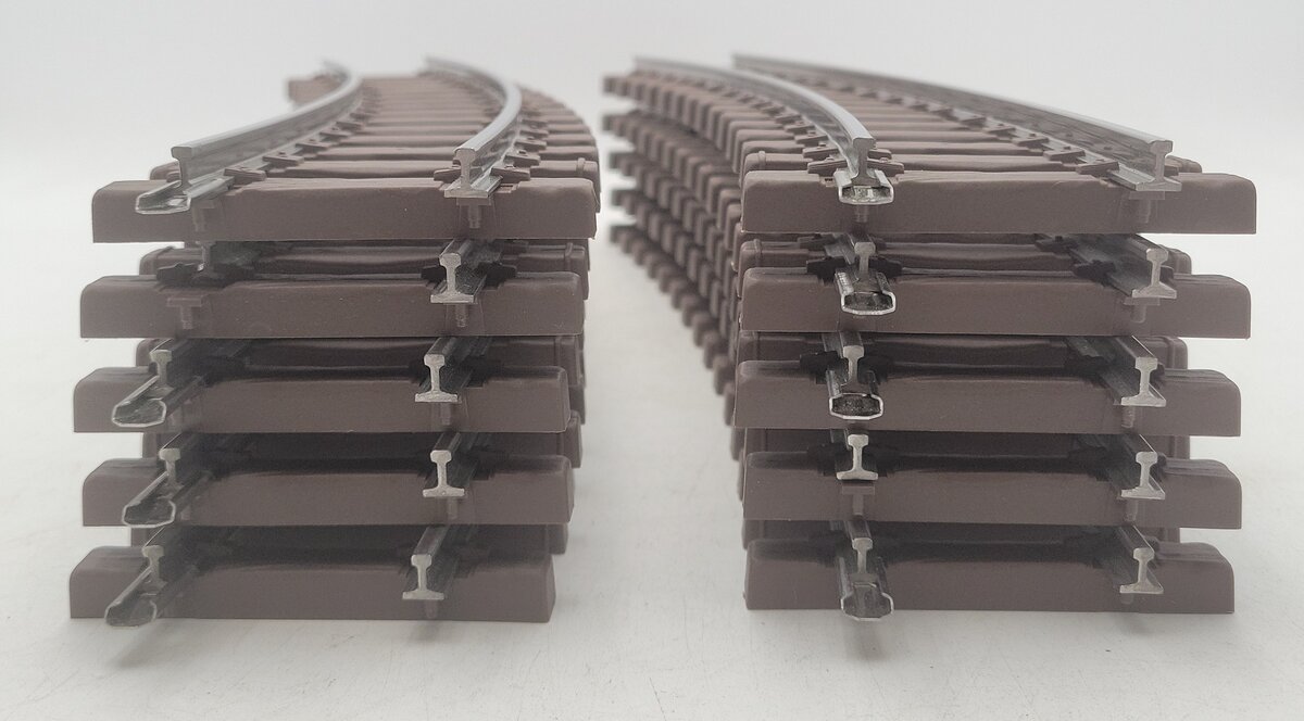 A2 Line By Revalda G Scale Curved Track Sections (10) EX