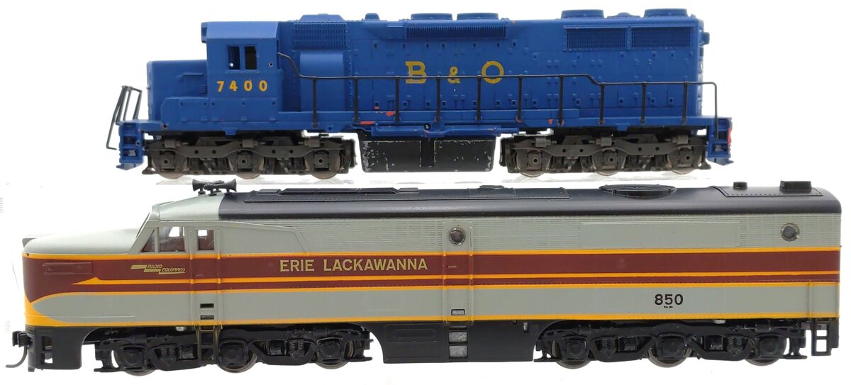 Atlas & Athearn HO Assorted Diesel Locomotives: 850, 7400 [2]