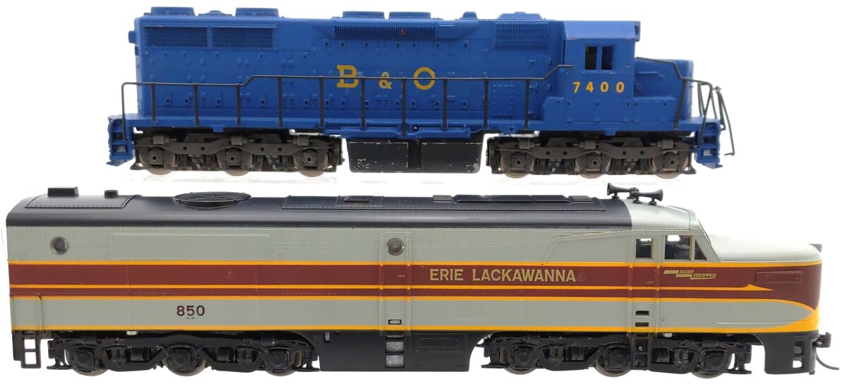 Atlas & Athearn HO Assorted Diesel Locomotives: 850, 7400 [2]