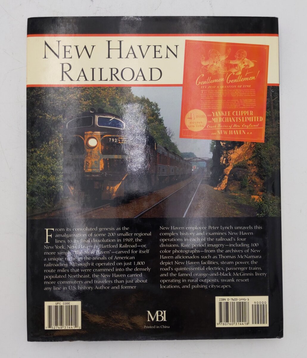 New Haven Railroad Hardcover Book By Peter E. Lynch EX