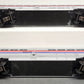 MTH 30-6501 O Gauge Amtrak SuperLiner Sleeper/Diner 2-Car Set VG/Box