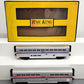 MTH 30-6501 O Gauge Amtrak SuperLiner Sleeper/Diner 2-Car Set VG/Box