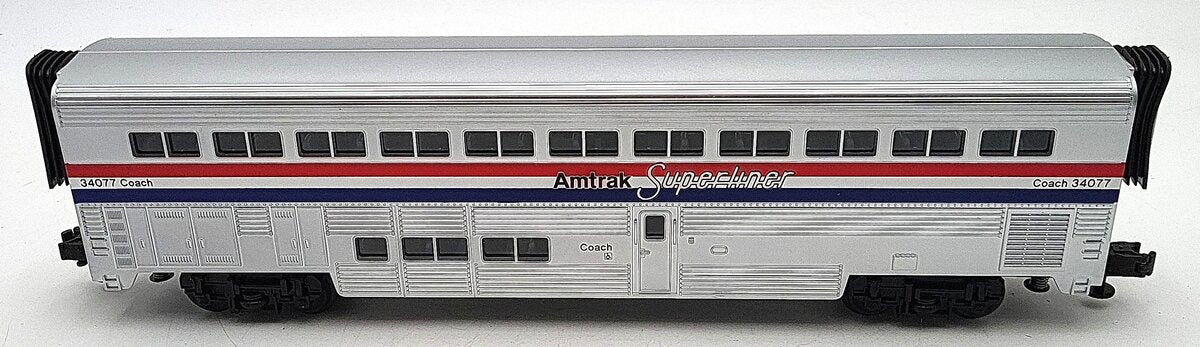 MTH 30-6500 O Amtrak SuperLiner Coach Passenger Car #34077 LN