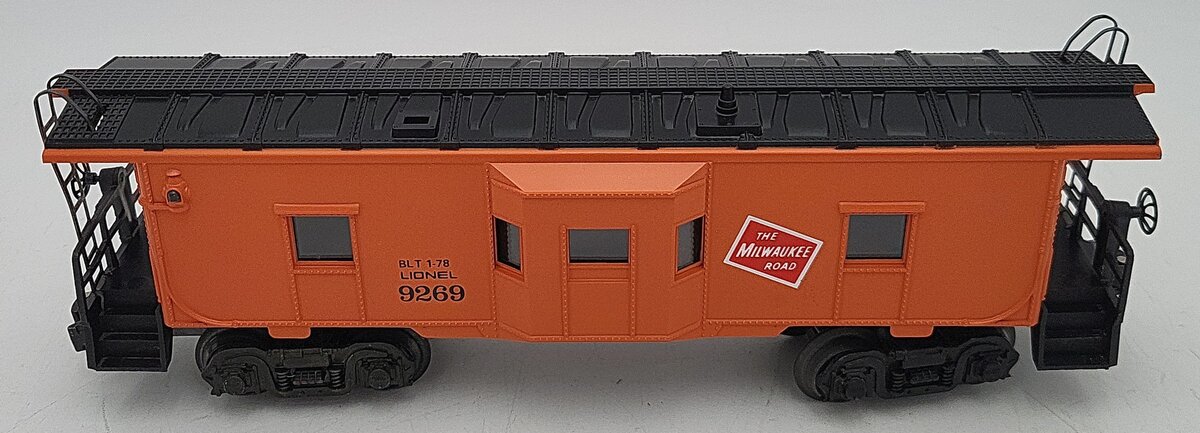 Lionel 6-9269 O Milwaukee Road Bay Window Caboose EX/Box