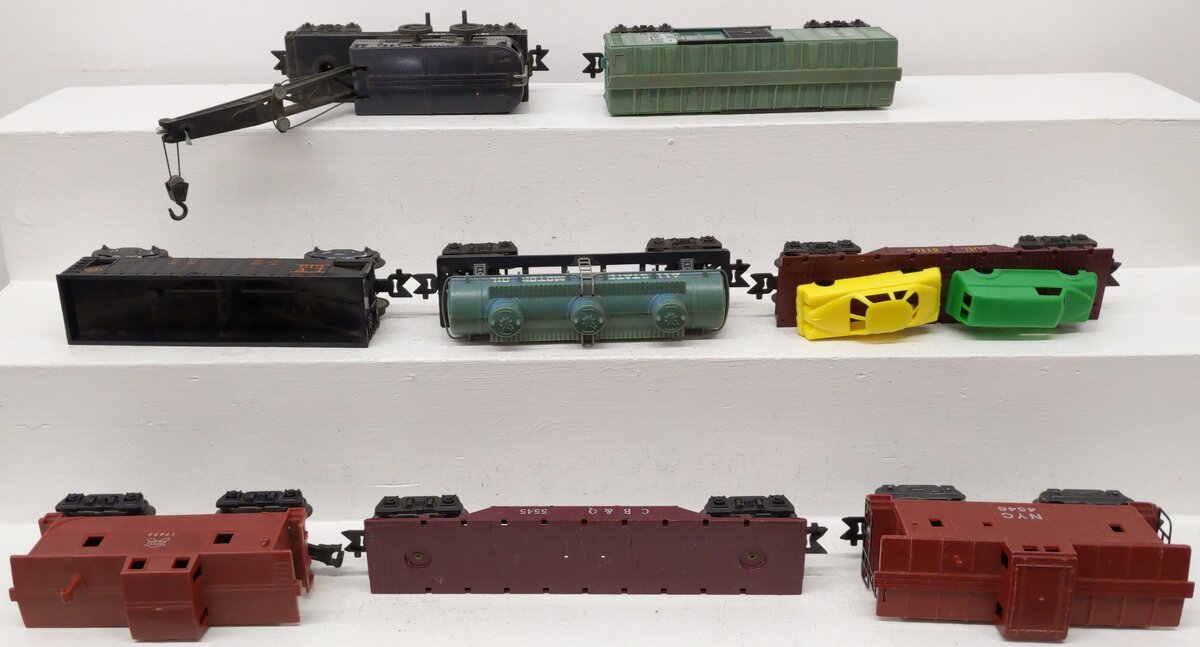 Marx Vintage O Freight Cars 17858, 5590, 5545, 4546, 77003, 51100, 21913 [8]