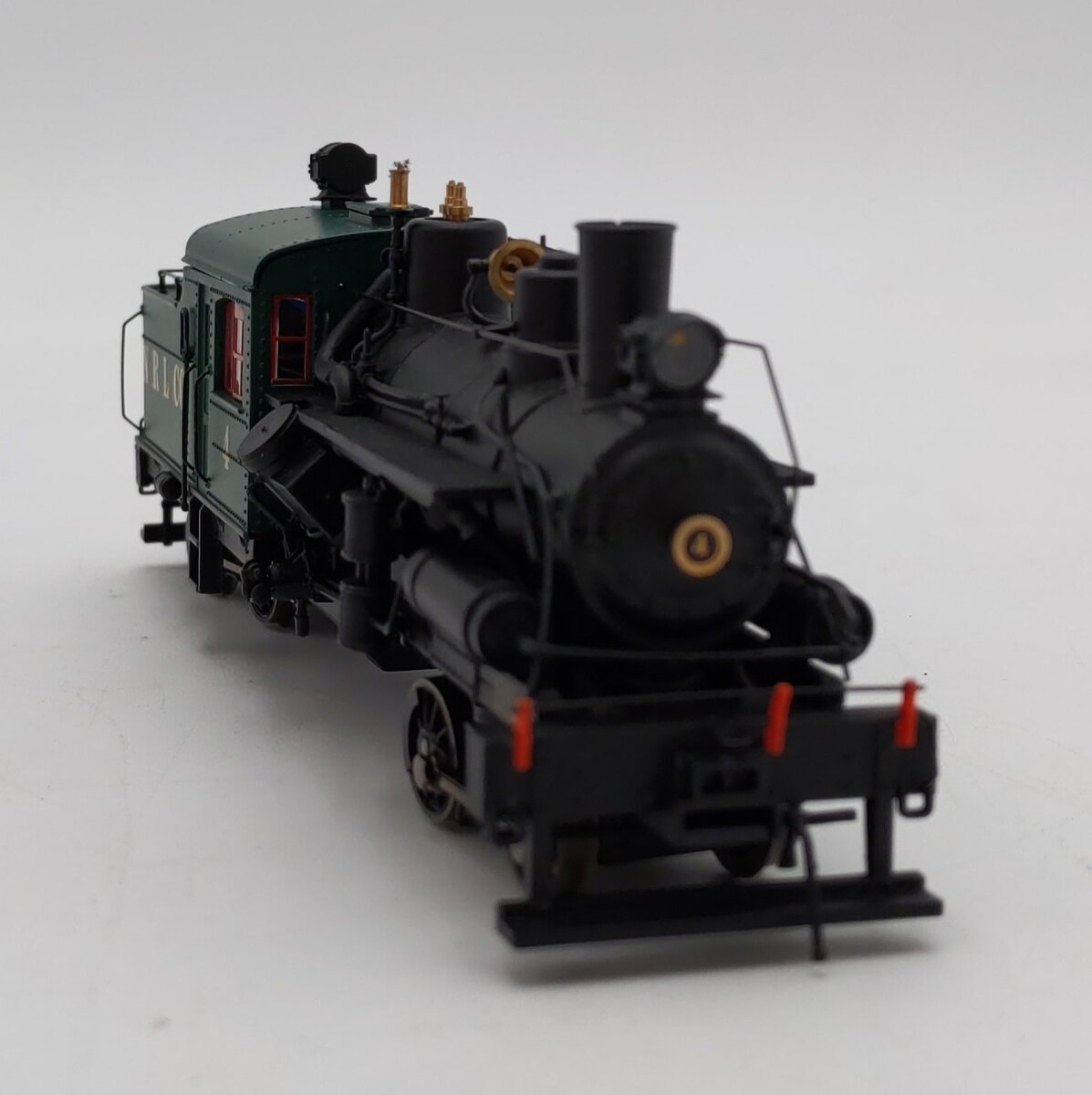 Rivarossi HR2883 Ho Scale Northern Red 2-Truck Heisler Steam Locomotive EX/Box