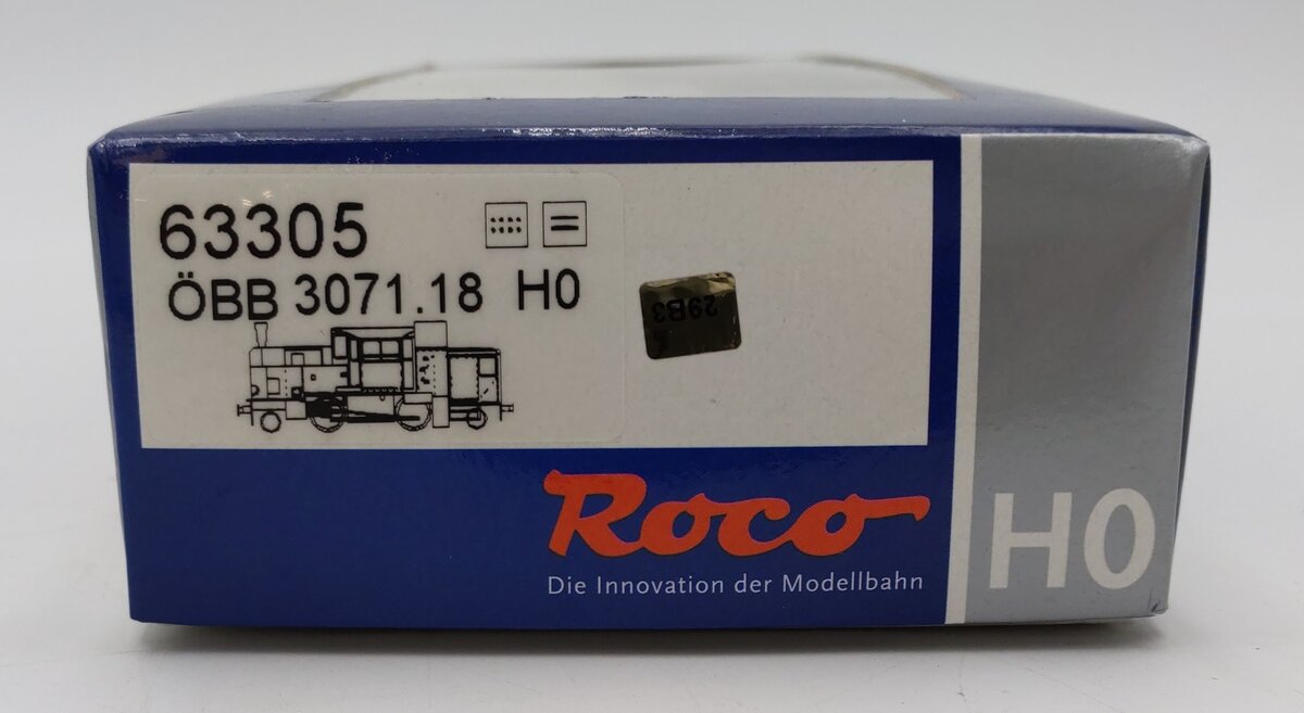 Roco 63305 Ho Scale OBB Class 3071 tank locomotive #3071.18 EX/Box – Trainz
