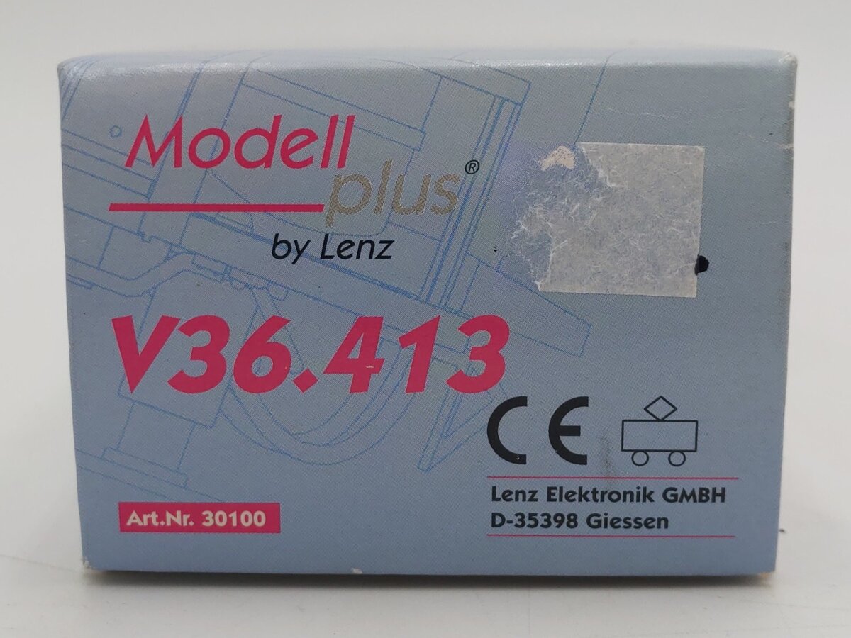 Lenz HO Gauge v36.413 DB v36 Diesel Locomotive DCC Fitted VG/Box