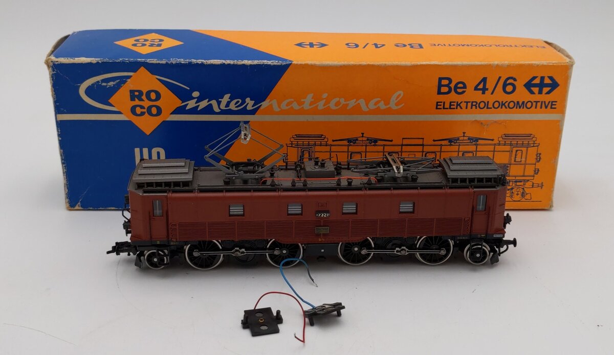 Roco 04191B HO SBB E-Lok Class Be 4/6 12320 Overhead Electric Locomotive VG/Box